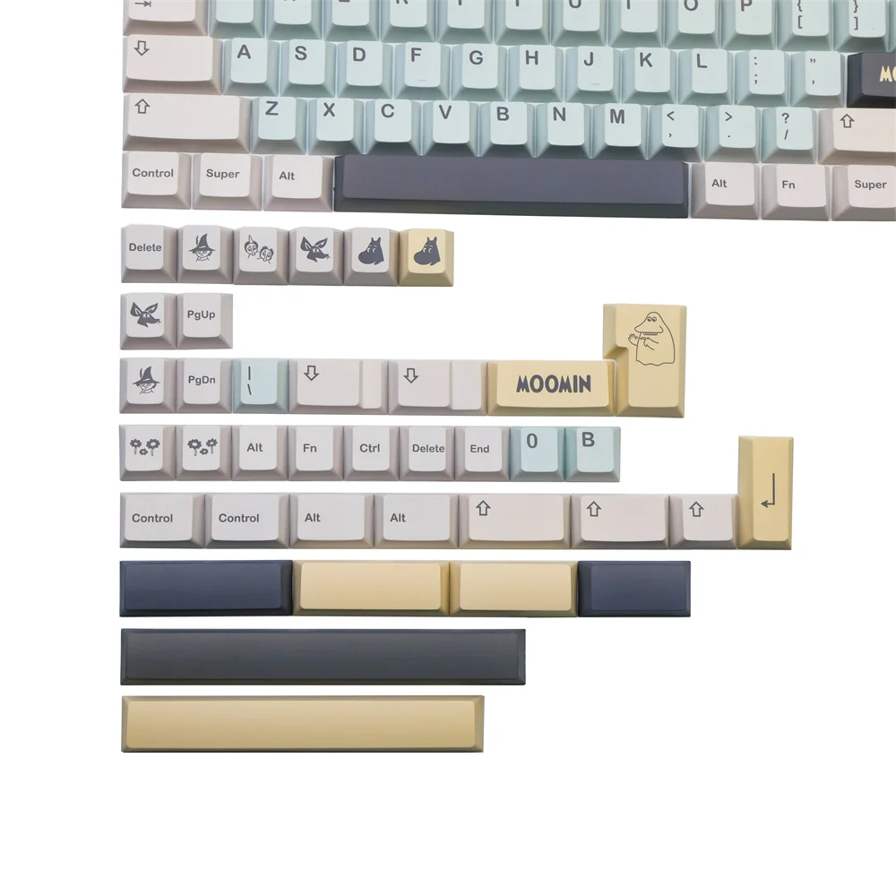 142 teclas perfil de cereza GMK clon Keycap PBT sublimación de tinte diseño ANSI ISO Enter para teclado 60/61/64/68/75/84/87/96/104/108 - imagen 5