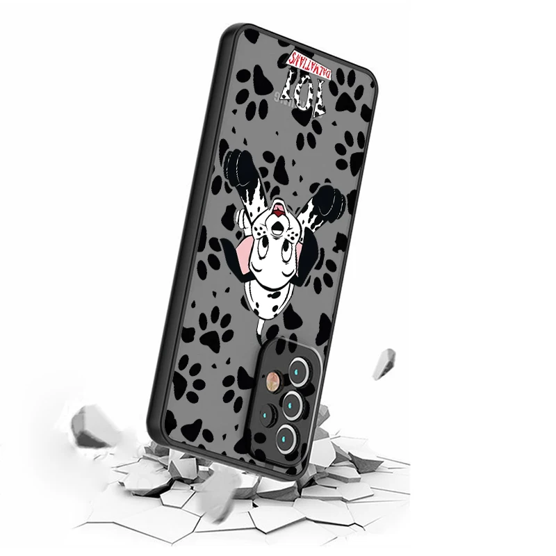 Funda translúcida esmerilada de cien dálmatas para Samsung A53, A52, A33, A32, A51, A71, A21S, A13, A73, A50, A22, A12, 5G - imagen 3