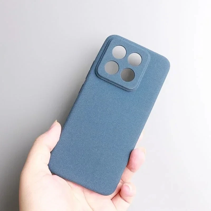 Funda ultrafina de TPU suave de arenisca para Xiaomi 15T Pro, fundas protectoras de lentes de silicona mate para parachoques Xiaomi 15T Pro - imagen 4