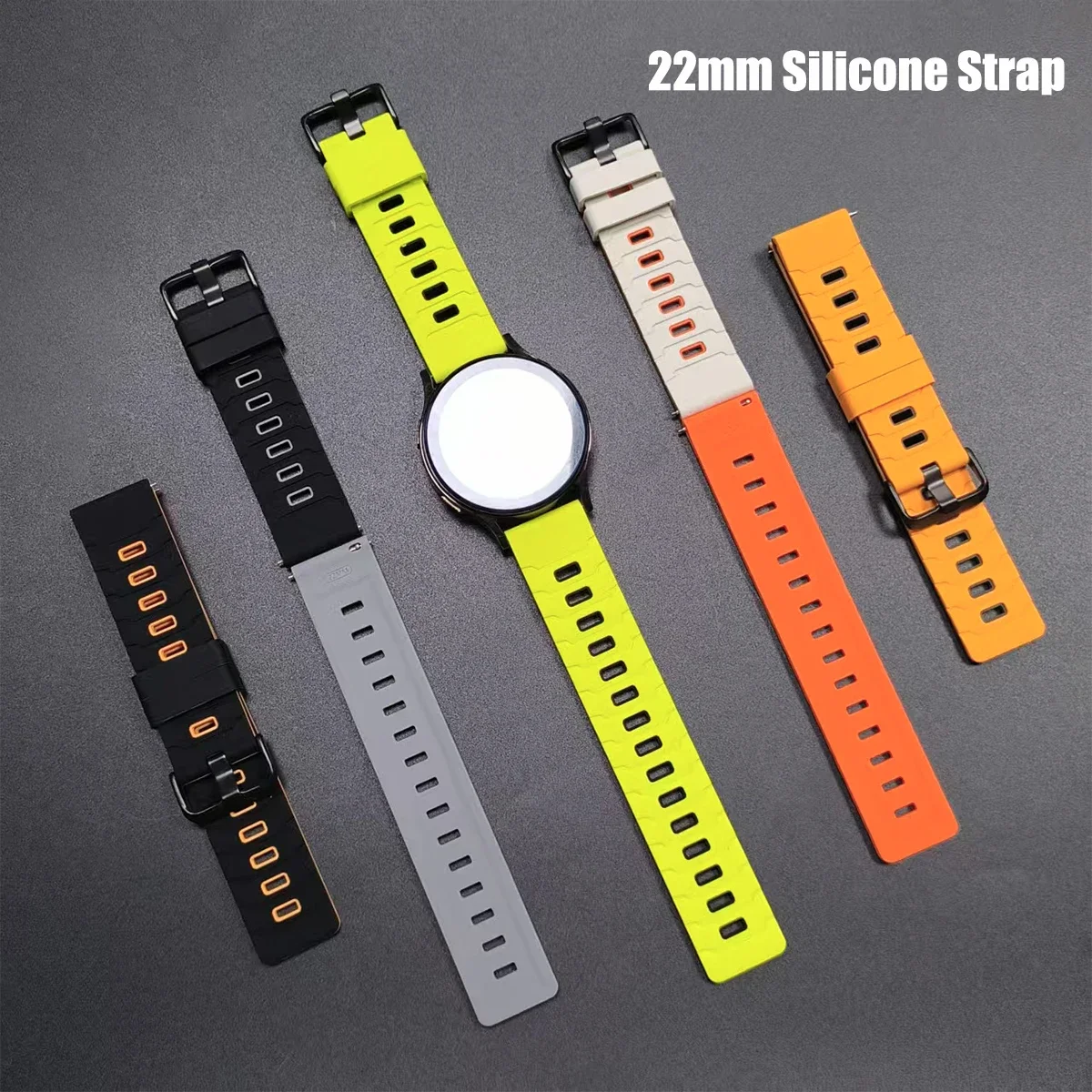 Correa de silicona para reloj SUUNTO Run/OCEAN, pulsera deportiva de 22mm para SUUNTO RACE/VERTICAL/9 PEAK PRO DLC/5 PEAK, pulseras de repuesto