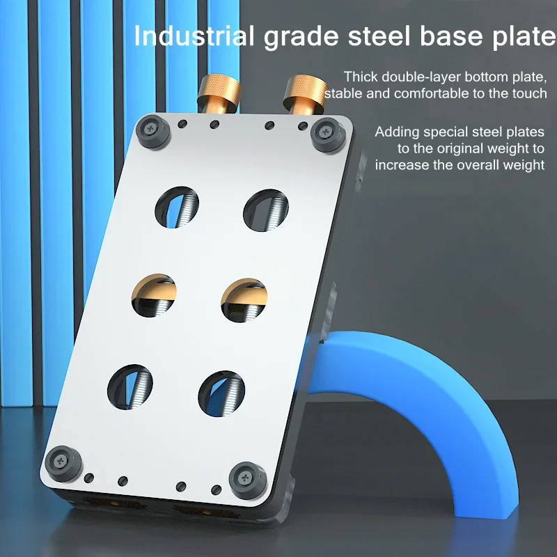 Dispositivo de reparación de placa base Universal de TE-192 para teléfono móvil, plataforma de posicionamiento de Chip BGA de doble eje, soporte de sujeción PCB - imagen 4