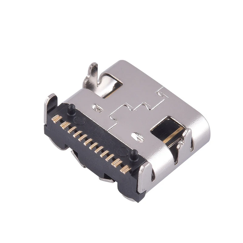 10 Uds USB-3.1 SMD 16Pin tipo C conector hembra interfaz USB C para puerto de carga de teléfono móvil toma DIY - imagen 3