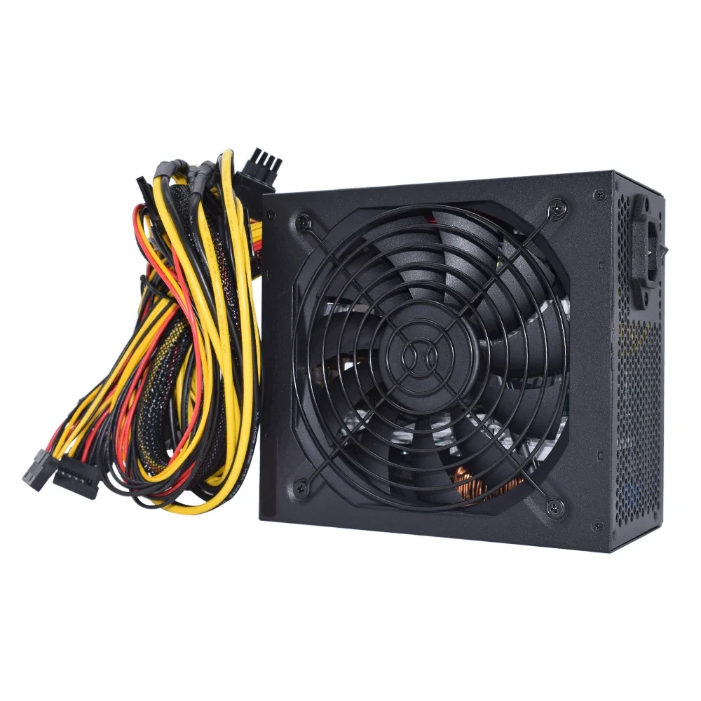 Fuente de alimentación de 2000W y 2400W para minería de Bitcoin, fuente de alimentación PSU para PC, plataforma de minería de ordenador, 8 GPU ATX ETC, RVN Coin, 12v, 4 pines - imagen 4