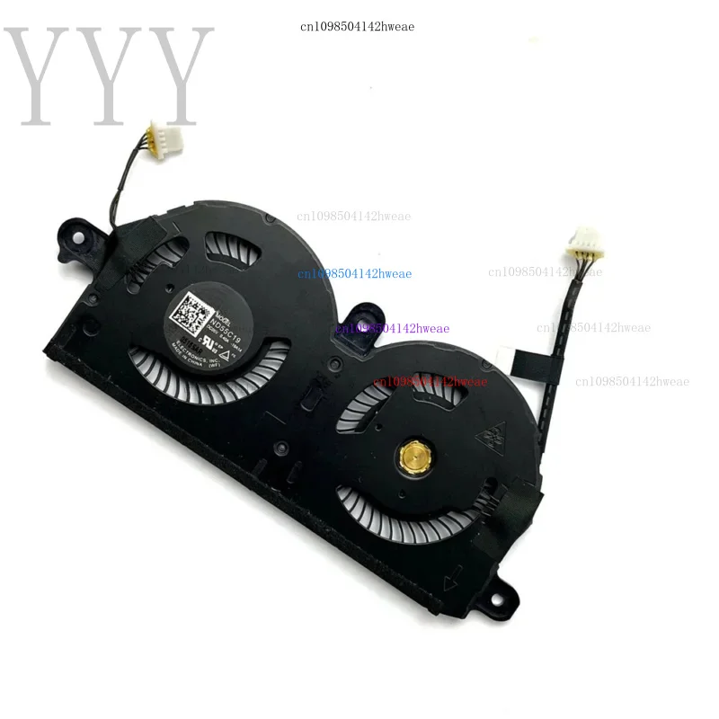 Ventilador de refrigeración de CPU para Dell XPS 13 9380 7390 0980WH 980WH ND55C19-19A14 - imagen 3