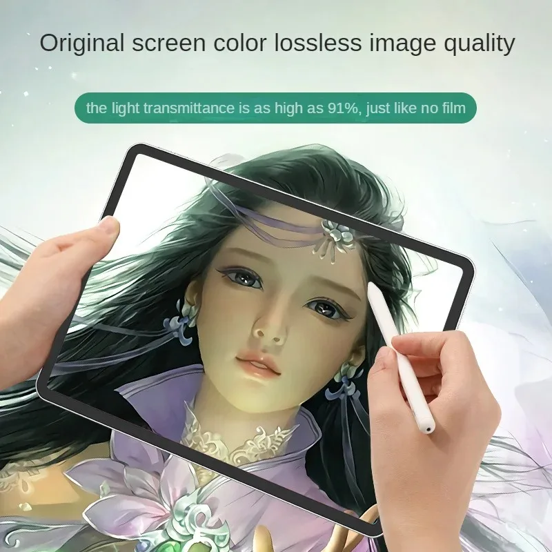Protector de pantalla de papel para iPad Air 5 2022 Pro 11 2021 8th 7th 9th 10th 5th 6th 9,7 2018 Air2 10,5 atracción magnética extraíble - imagen 4