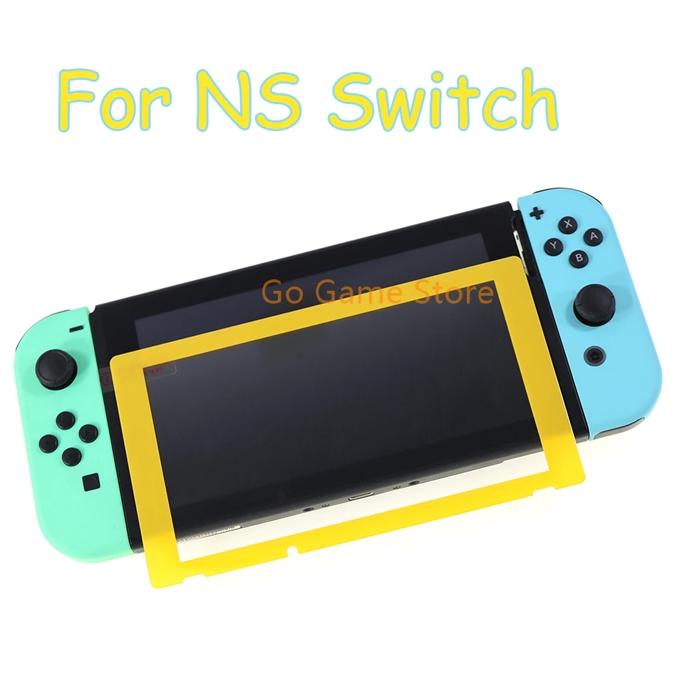Película protectora de vidrio templado para Nintendo Switch, Protector de pantalla de cobertura completa, borde curvo de Color, 1 unidad