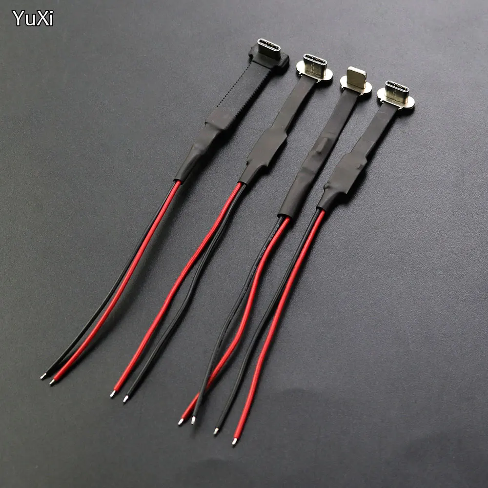 YUXI-Cable Flexible FPC de 2 pines y 3 pines, Cable de soldadura R1 tipo C, carga inalámbrica para Android y Apple, 1 unidad