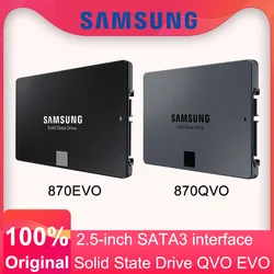 Disco SSD Samsung 870 QVO 2,5 Pulgadas SATA Interno