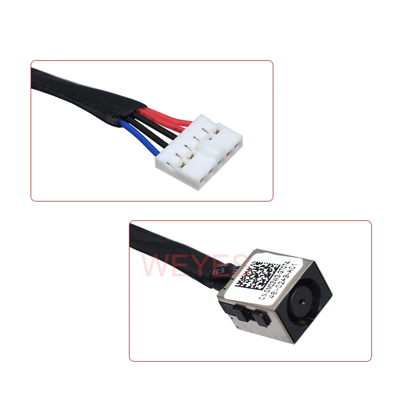 M03W3 0M03W3 P39F para Dell Inspiron 5547 15 5545, 5548, 5540, 5542, 5543, 5556 conector de Cable de alimentación de CC - imagen 3