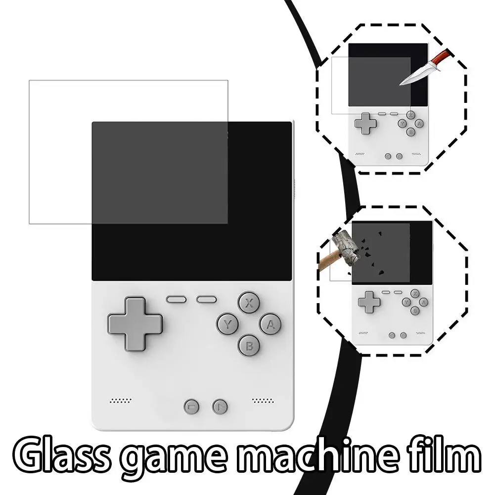 Película protectora de pantalla para consola TRIMUI BRICK 9H, películas protectoras de pantalla de vidrio templado, accesorios de juego