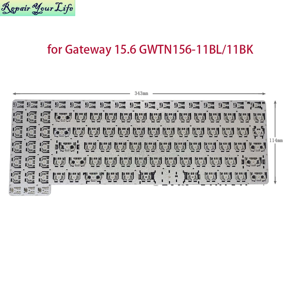 Teclado inglés de EE. UU. Para Gateway GWTN156-11, GWTN156-11BK, GWTN156-11BL, GWTN156-11GN, 15,6, teclado ultrafino para Notebook - imagen 4