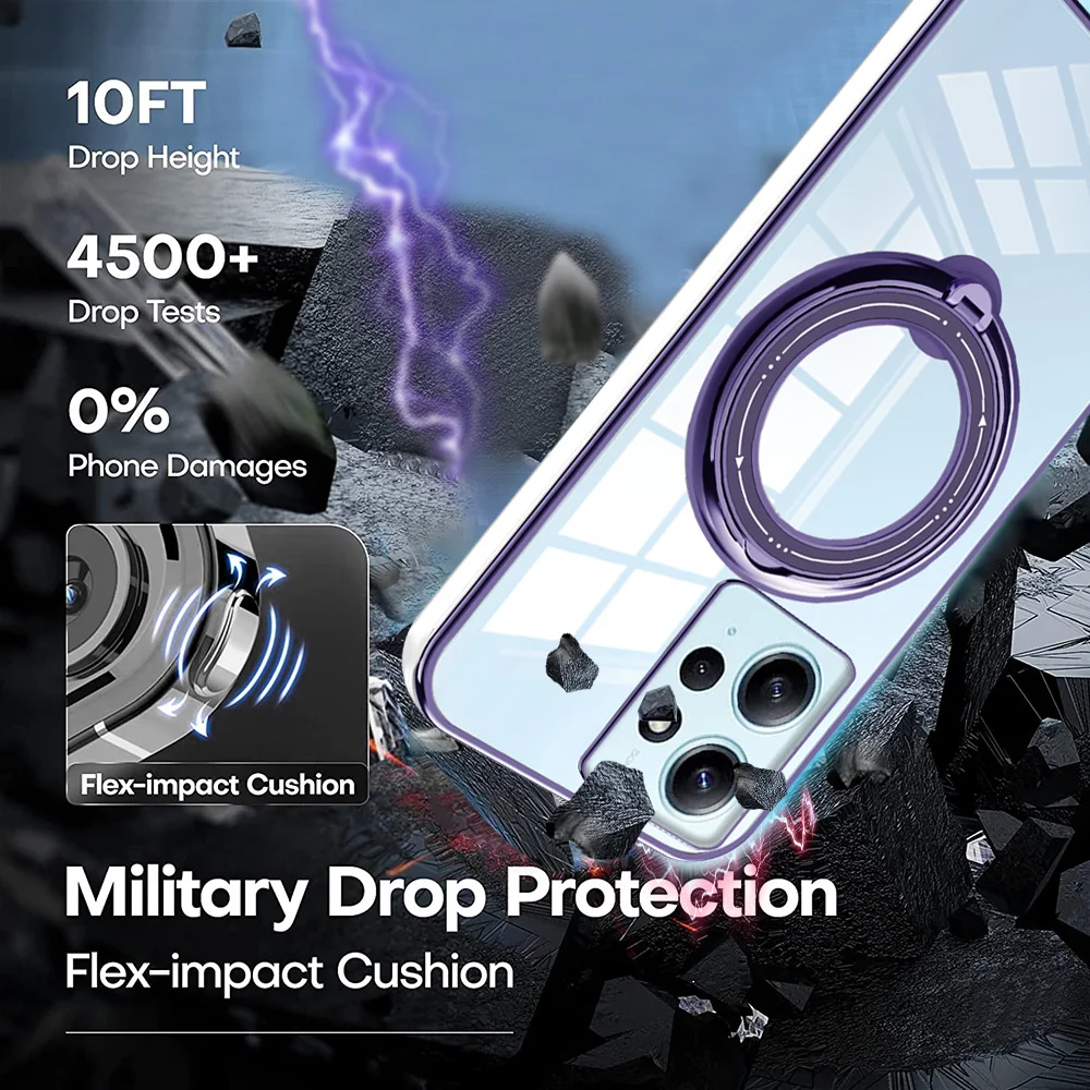 Funda magnética para Xiaomi Redmi Note 12, 11 Pro, 11S, Mi 13, 12T, 11T, 12C, 10C - imagen 5