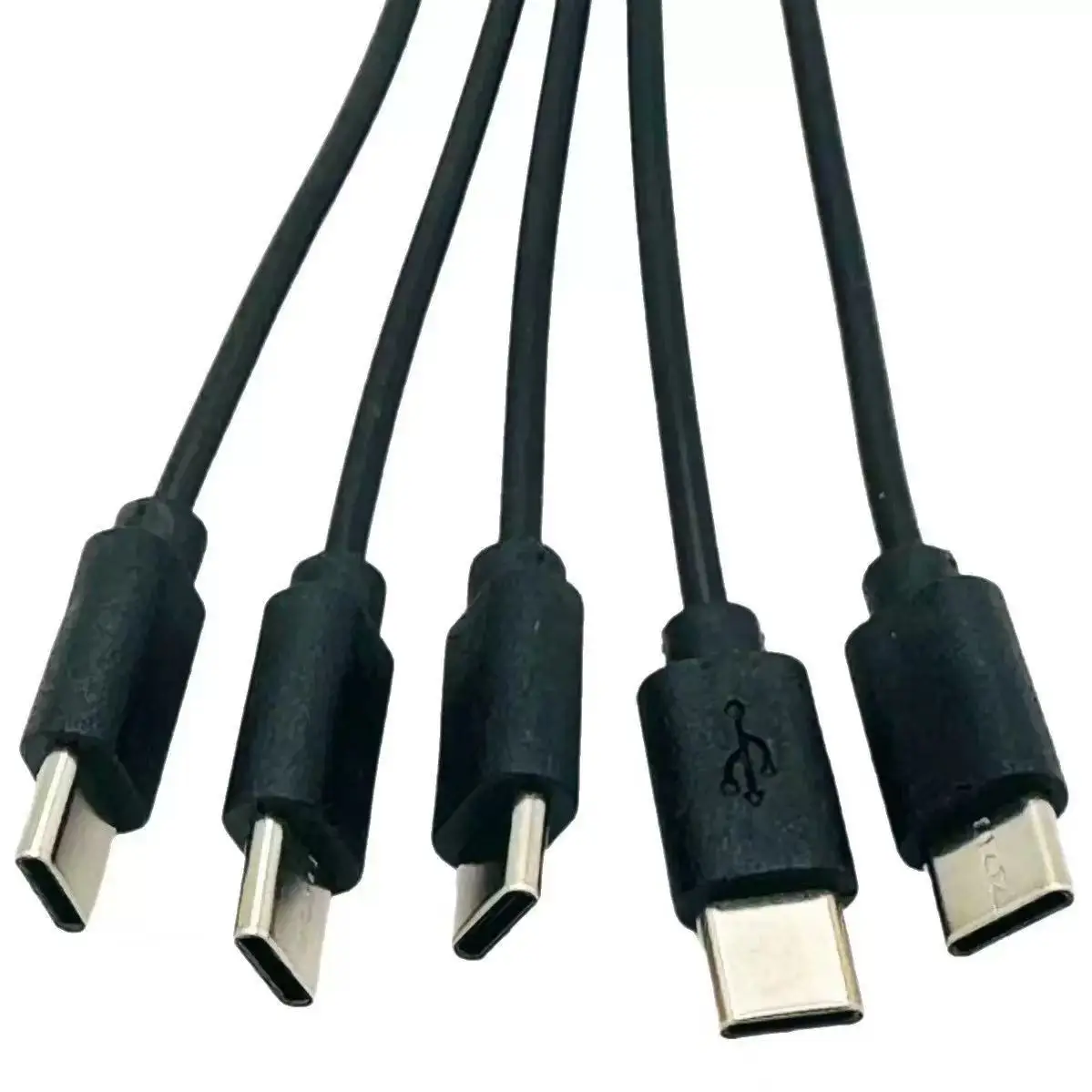 Cable USB C 5 en 1 0,2 M 2A puerto de carga USB a tipo C para Cable de carga de teléfono móvil tipo C Universal multifunción - imagen 3