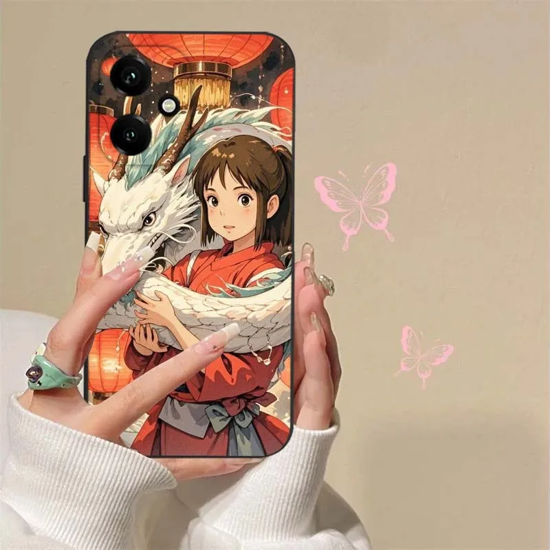 Spirited Aways para Honor X50I X50GT X50 X40I X40 X30I X30 X20 X10 V40 V30 Play 7T 6T 8T 60 Pro Max Plus funda de teléfono - imagen 5
