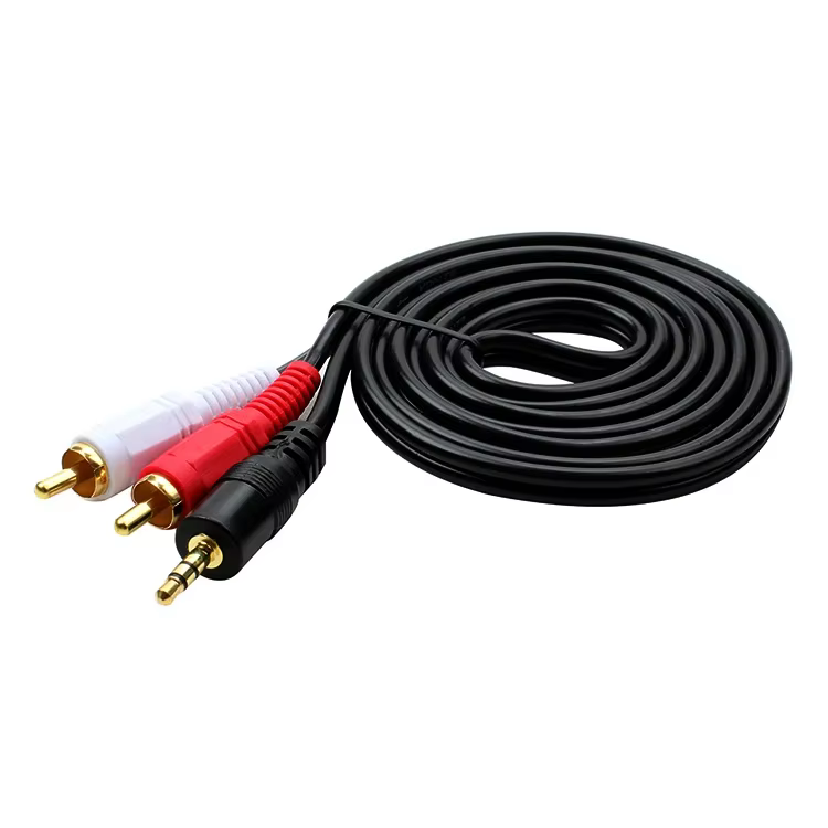 Adaptador Jack 3,5 mm a RCA Macho – Cable Audio Estéreo premium - imagen 3