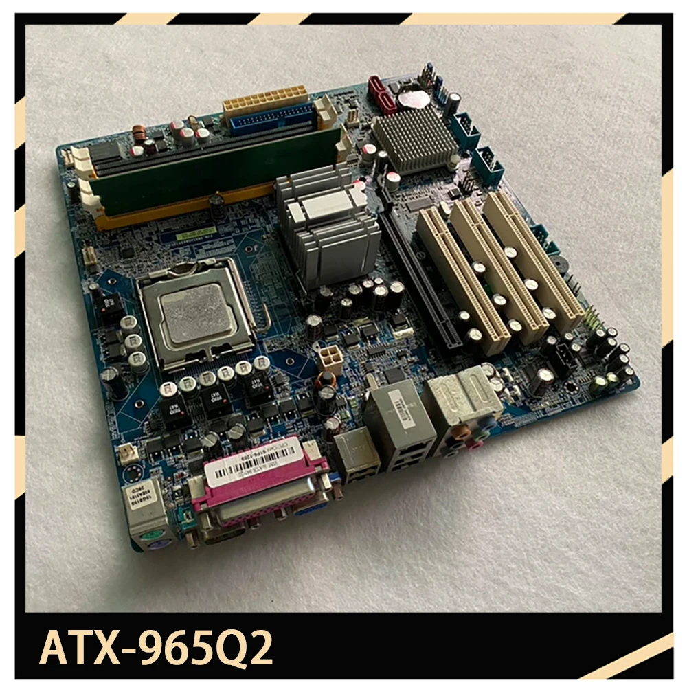 ATX-965Q2 Placa base de control industrial de puerto de red único 965Q2