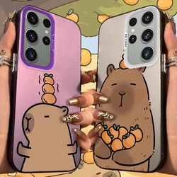 Funda Antigolpes Samsung Galaxy S24 Ultra Acrílico Mate Alta Protección