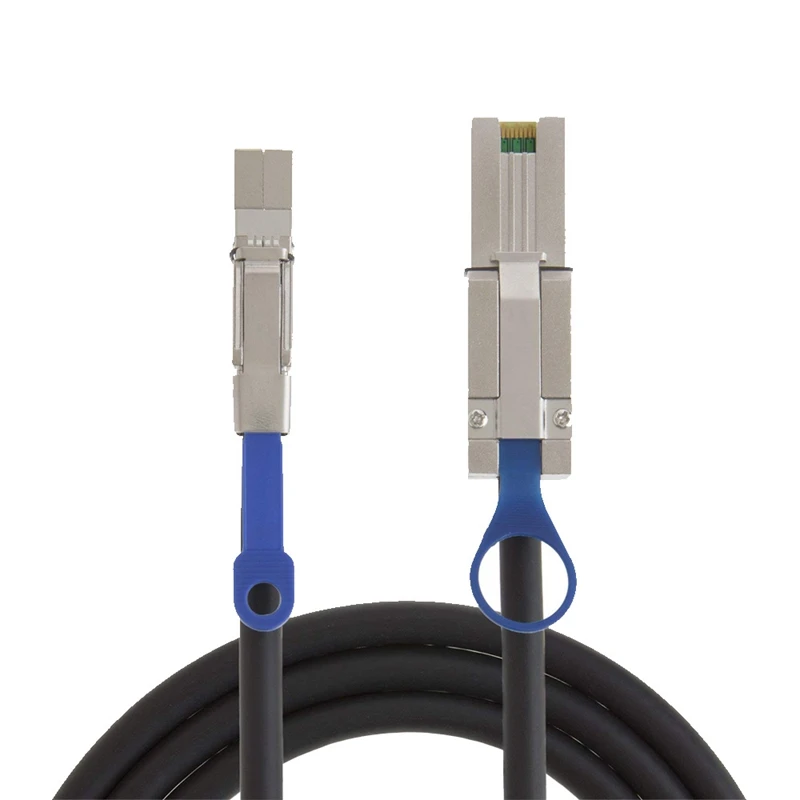 100cm 200cm SAS 3,0 alta velocidad SFF 8088 Mini SAS externo a Mini SAS alta densidad HD SFF-8644 Cable Raid de servidor de datos - imagen 3