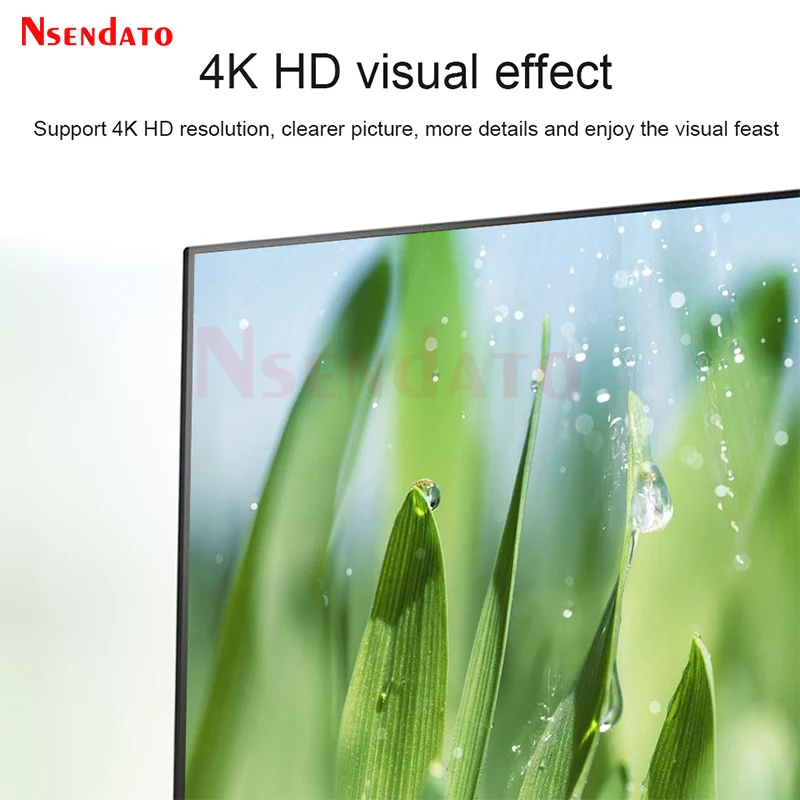 Reproductor Multimedia Full HD 4K para SD, USB, Compatible con HDMI, AV, reproducción automática, compatible con reproductor multimedia de vídeo HD multifunción 4K H.265 - imagen 4