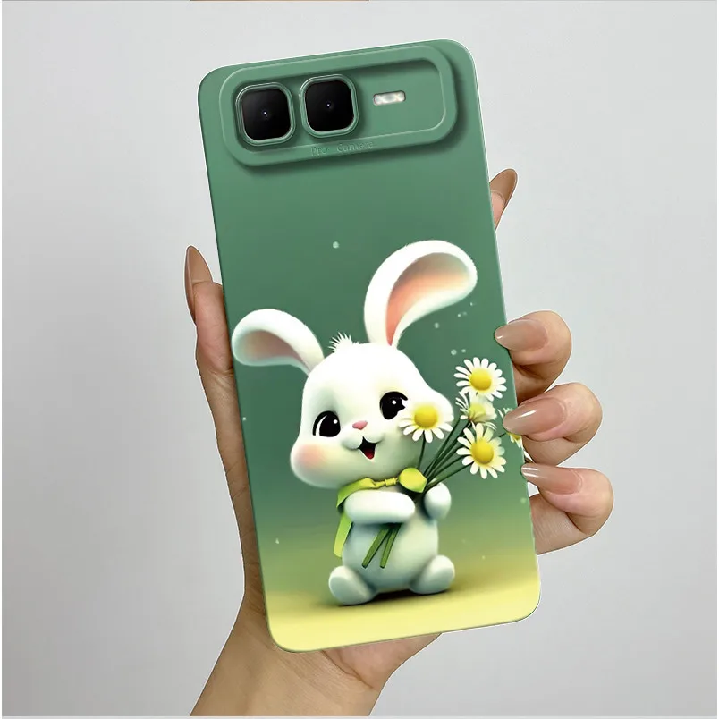 Para infinix Smart 10 Funda estilo estético suave cubierta trasera de silicona líquida para infinix Smart10 Plus 4G Funda X6725B carcasa de teléfono - imagen 3