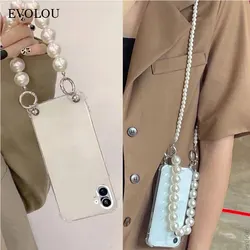 Funda de silicona Nothing Phone – Cordón perlas Airbag anticaídas