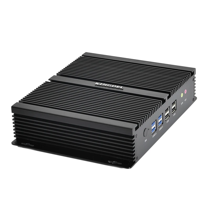 Gran descuento Mini PC Industrial Intel Core i7 4500U i5 4200U 6xCOM RS232 RS485 Dual LAN 2xHD ordenador de escritorio de negocios Windows11 - imagen 4
