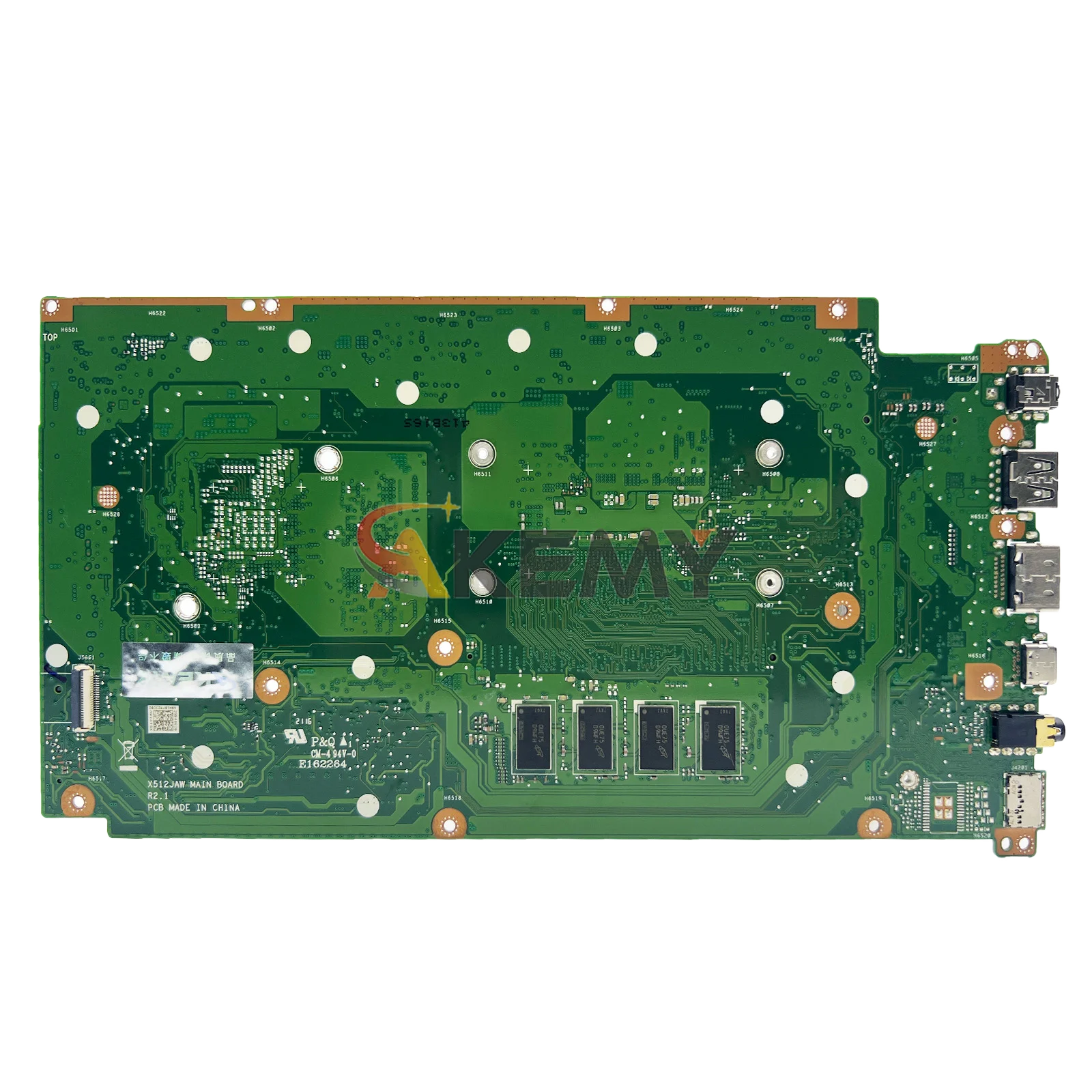 Placa base para ordenador portátil X512JA para ASUS F512J X512J S512J X512JF X512JP X512JAU V5000J K512J A512J X512JAW con CPU I3/I5 I7 - imagen 2