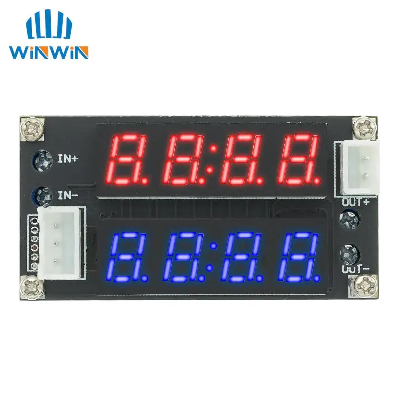 Módulo de carga reductor XL4015 5A de Potencia ajustable CC/CV, controlador LED, voltímetro, amperímetro, corriente constante, voltaje constante, 1 piezas - imagen 5