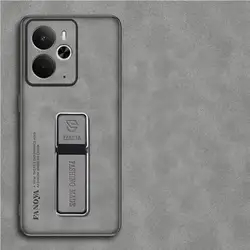 Funda de silicona Realme 15/15T/14 5G y 14 Pro+ con soporte