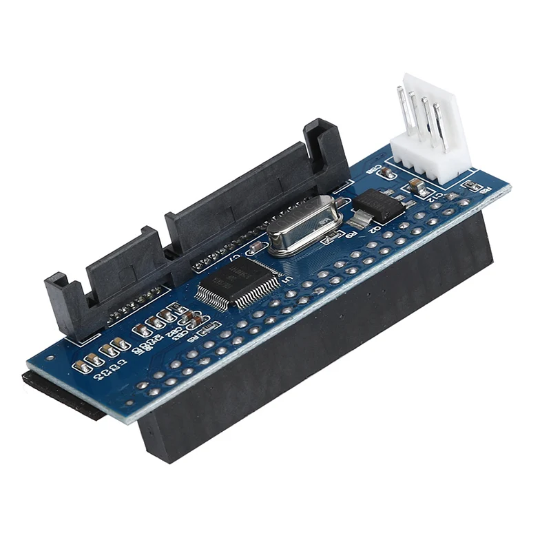 Adaptador IDE a SATA HDD 3,5 IDE a SATA convertidor de disco duro PATA IDE 39/40 pines a SATA 22 pines conector de disco duro con Cable de datos - imagen 2