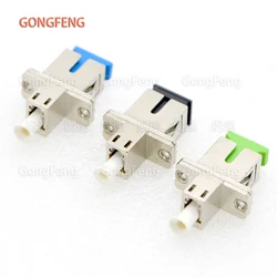 Adaptador LC SC Monomodo APC – Conector Fibra Óptica Metal