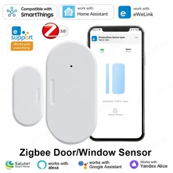 Sensor Zigbee para Puerta y Ventana eWeLink – Compatible con Alexa