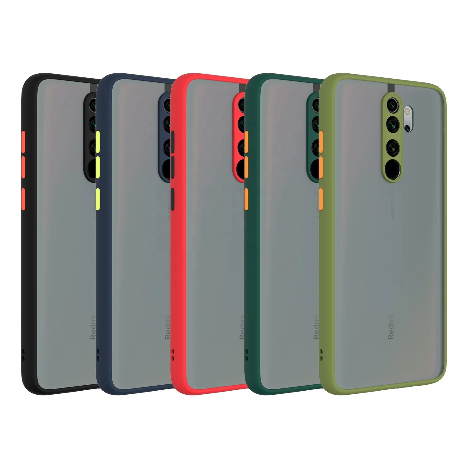 Funda protectora a prueba de golpes para Xiaomi Redmi 9, 9A, 9C, 10A, 10C, 12c, Redmi Note 9, 9S, 10, 10S, 11, 11s, 12s, 12 Pro, 5G, A1, A2