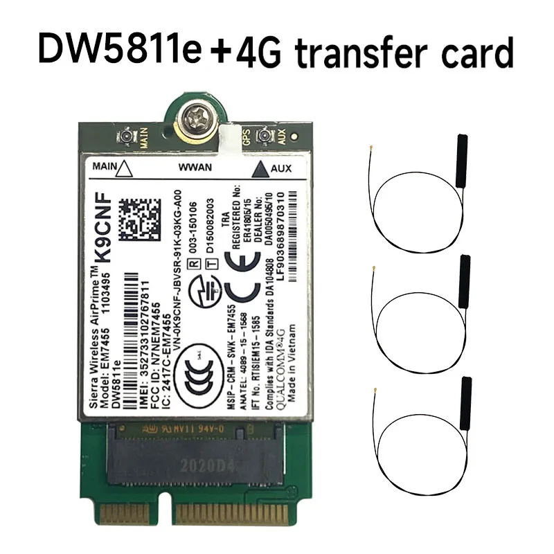 DW5811e PCIe antenna