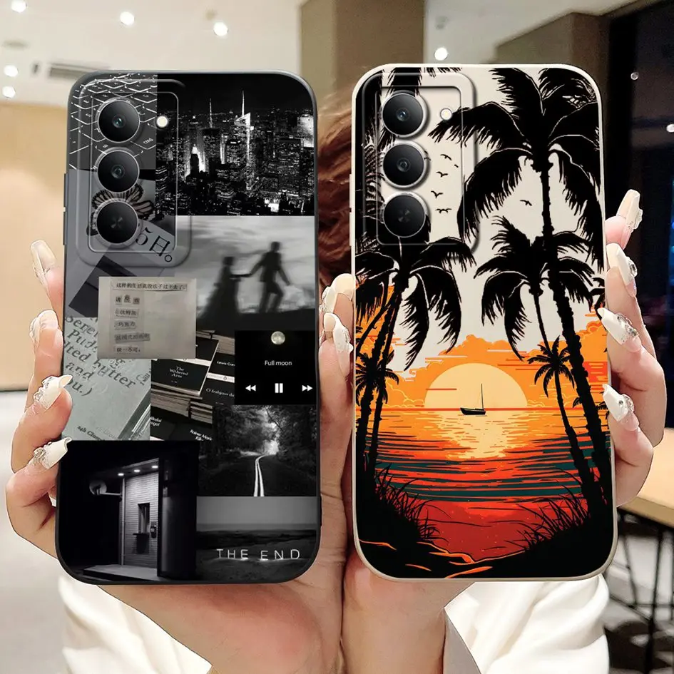 For Realme 14x 5G Case Lovely Graffiti Butterfly Camera Protection Fundas Soft Silicone Cover For Realme14X 5G Shockproof Bumper - imagen 4