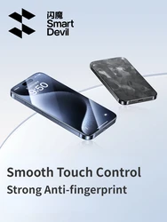 SmartDevil Vidrio Templado iPhone 15 Pro Max – Protector Pantalla HD