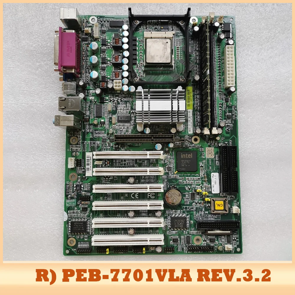 Para placa base de control industrial puerto de red único PEB-7701VLA (R) PEB-7701VLA REV.3.2