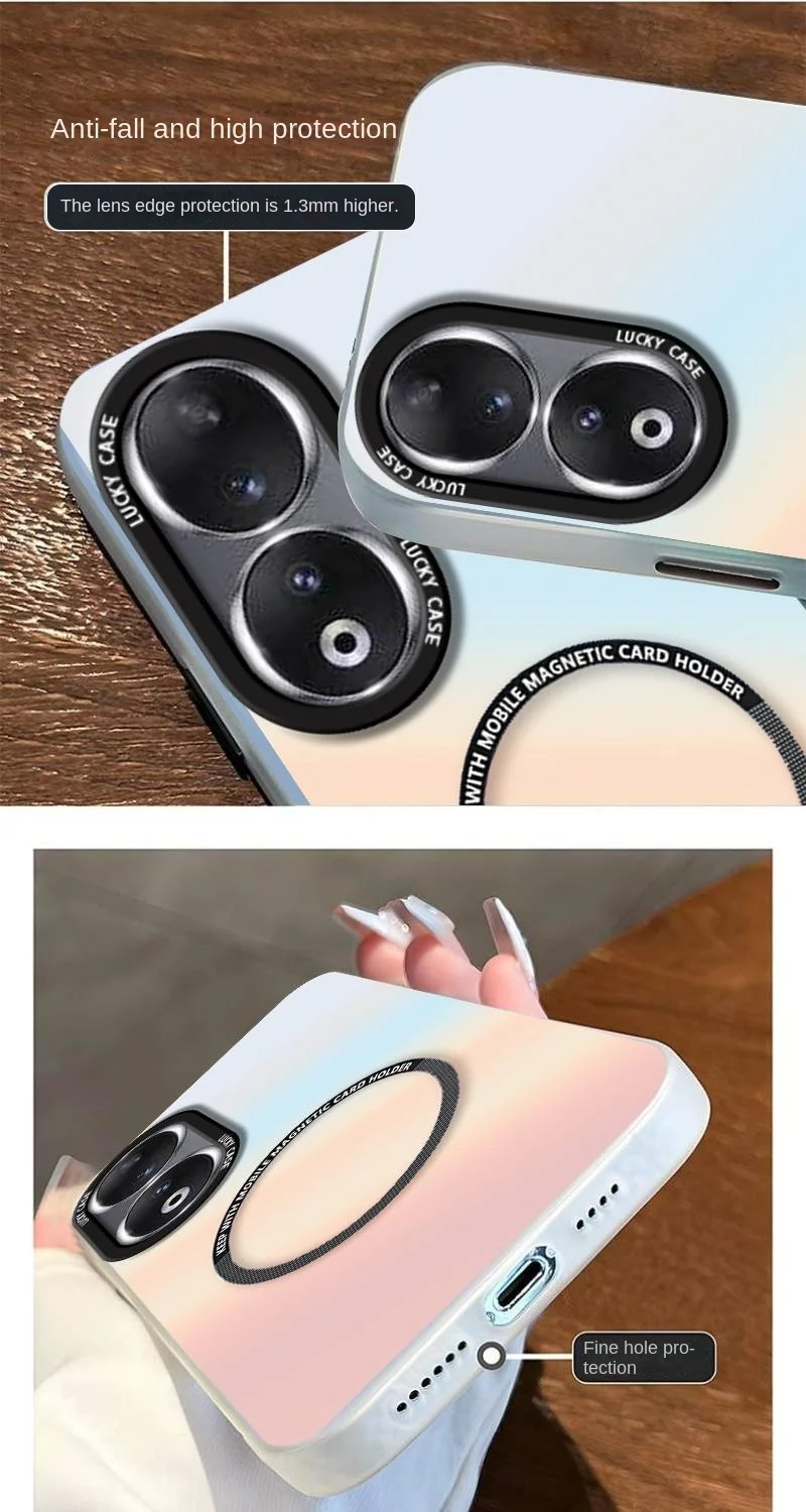 Funda dura magnética para Huawei Honor 90, 80, 70, 60, 50 Pro, carga inalámbrica - imagen 5