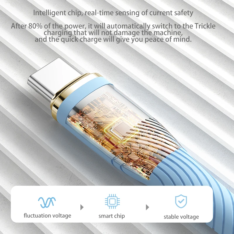 Cable de carga rápida Turbo, cargador de datos, 66W, 6A, USB tipo C, para Xiaomi 13, 12, 11, 10 Pro, Redmi K50, Note Series, POCO - imagen 4