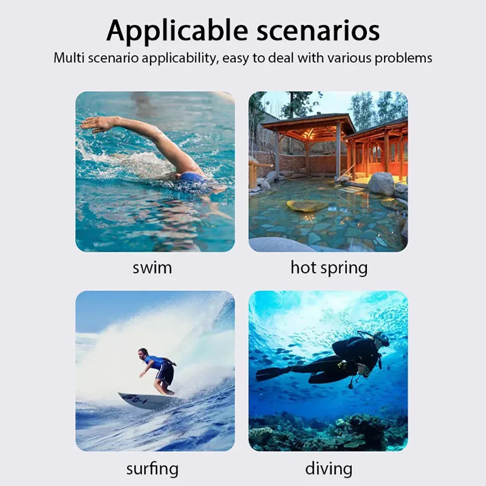 Bolsa seca de natación impermeable transparente Universal para iPhone Samsung teléfono móvil protección de vídeo subacuática 2025 Surf en la playa - imagen 5