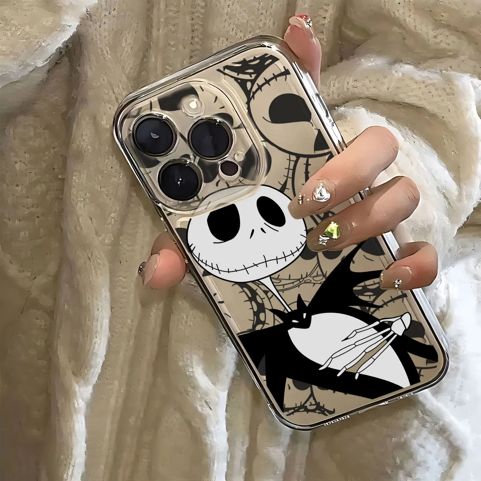 Funda de teléfono The Nightmare before Christmas para OPPO Reno 12F 12 7 11 11F 10 2F 4 8 8T 8Z 7 6Z 6 5 Pro Plus 4G 5G TPU - imagen 5