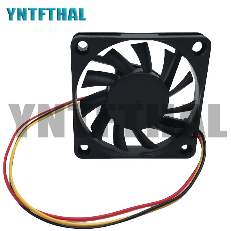 6 Vm 6010 12V 0.14A EC6010L12ER Ventilador de refrigeración de 3 cables - imagen 3