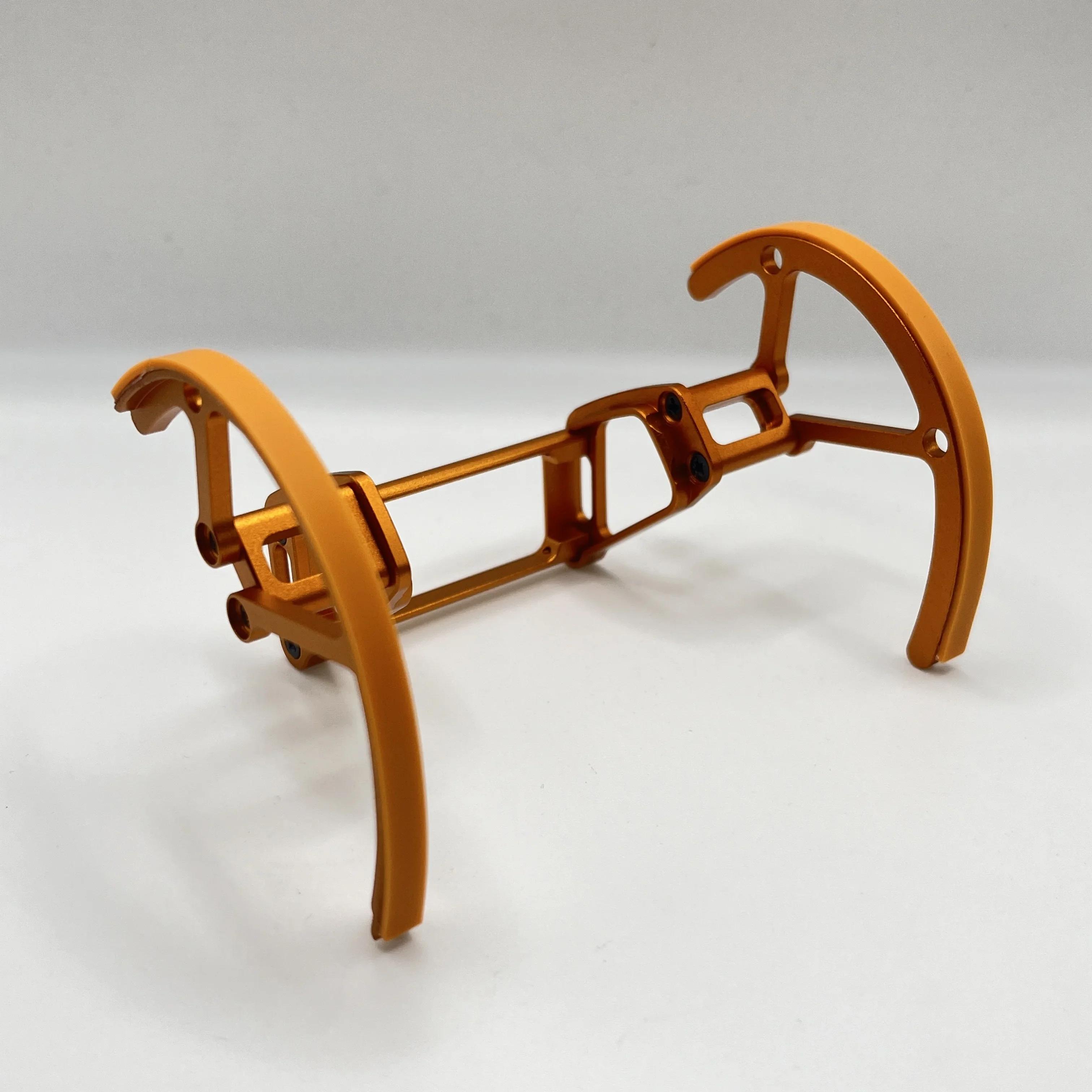 Protector de chasis inferior de parachoques de cámara cardán para lente de Dron DJI Avata2, barra anticolisión, Protector de protección superior de aleación de aluminio - imagen 3