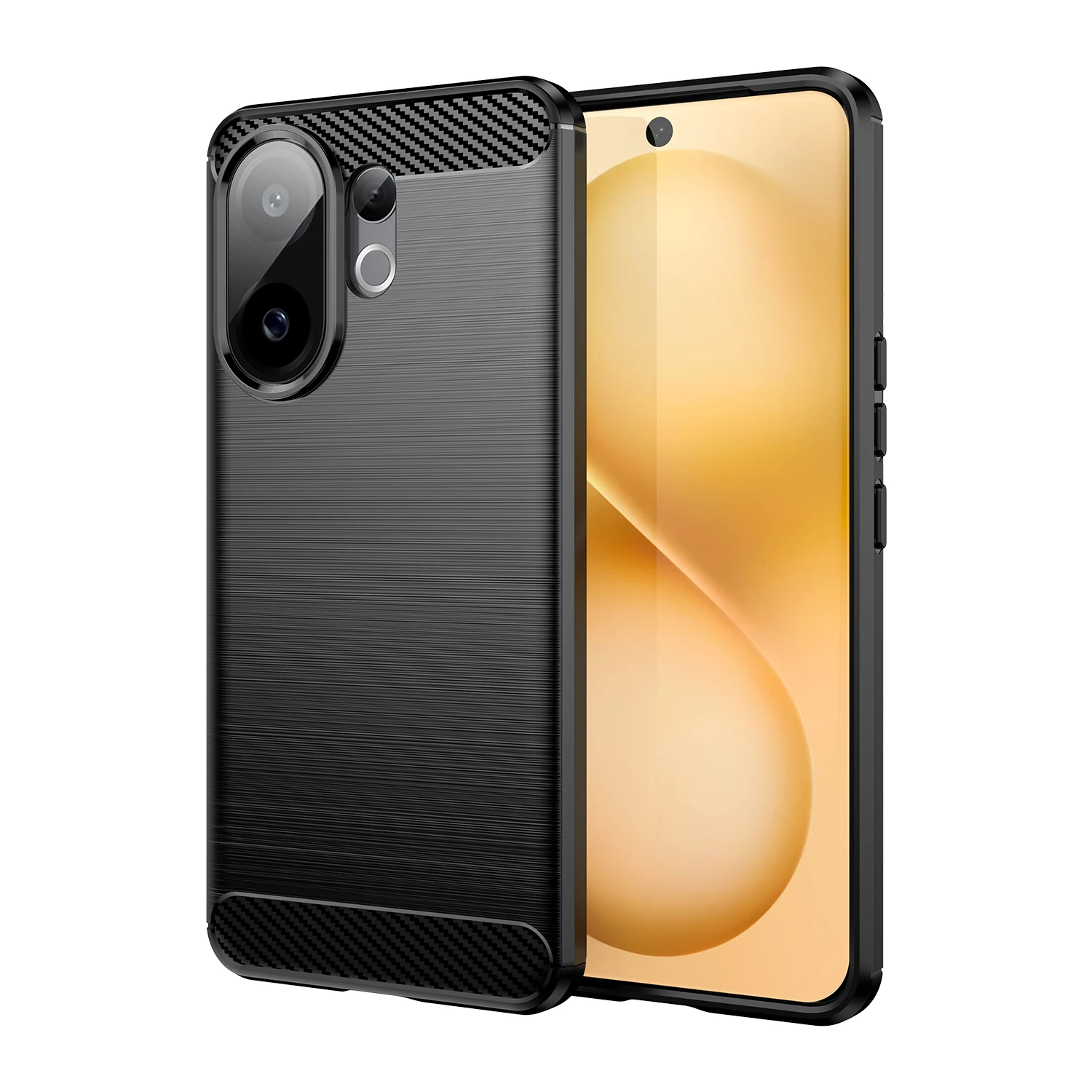 Para Vivo V60 Funda Vivo V60 Funda Coque Funda de silicona suave TPU goma a prueba de golpes Protector de teléfono Para Vivo V60 - imagen 3