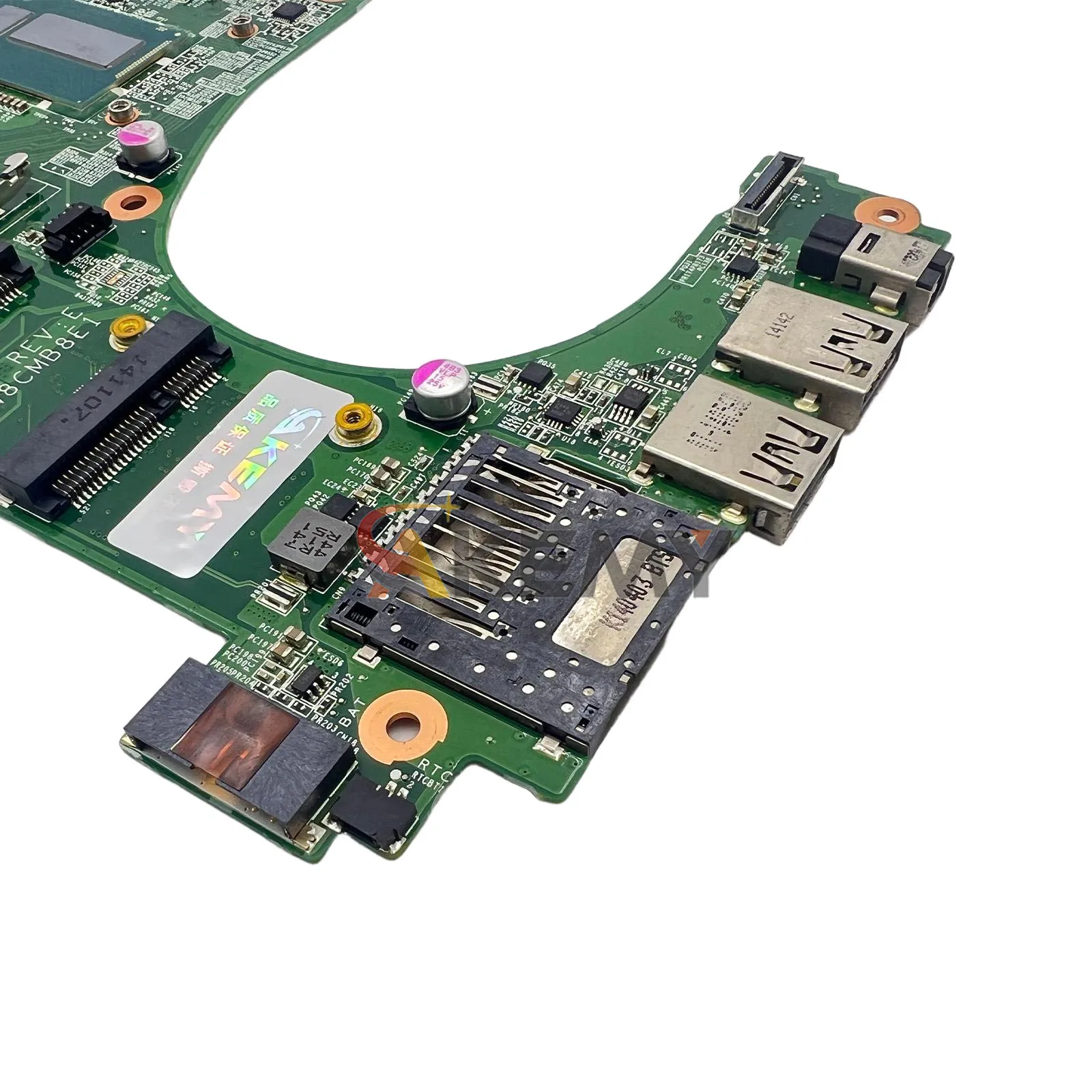 Para la placa base del ordenador portátil DELL Vostro 5470 V5470 con I5-4200U I7-4500U CPU CN-02TK7V DAJW8CMB8E1 GT740M DDR3L 100% probado OK - imagen 4