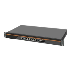Hardware de cortafuegos Aparato de cortafuegos VPN 6 x LAN 4 x 10G SFP Intel C3758 C3958 Servidor 1U OPNsense C3808 Mini PC VGA Windows11