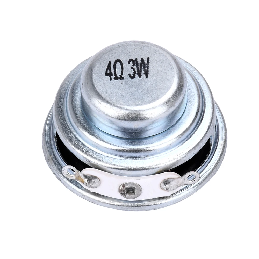 Mini altavoz audio del potenciómetro de la gama completa del pequeño altavoz 4 Ω 3W del subwoofer magnético interno de 32m - imagen 3