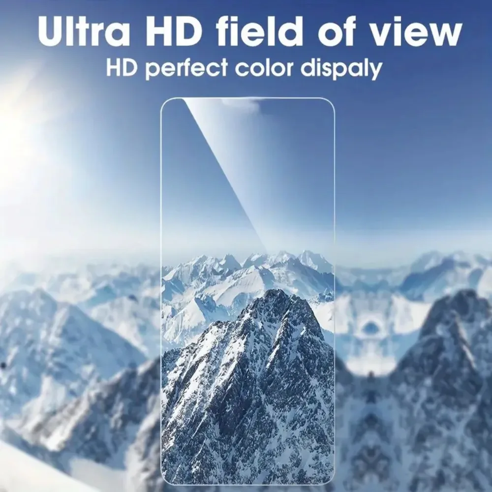 2 uds película de vidrio templado HD adecuada para IPhone 16 15 14 13 12 11 17 Pro Max 12 13 Mini Protector de pantalla para IPhone XR XS vidrio - imagen 5