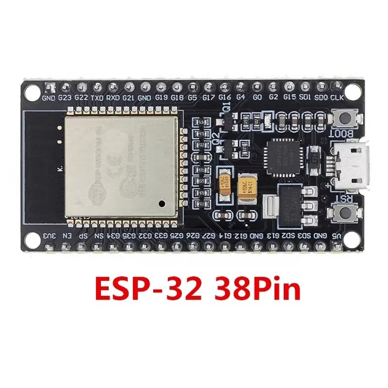 Placa de desarrollo ESP32 CP2102 CH340C WiFi + Bluetooth Módulo inalámbrico de consumo de energía ultrabajo ESP32-WROOM-32 NodeMCU-32S - imagen 5