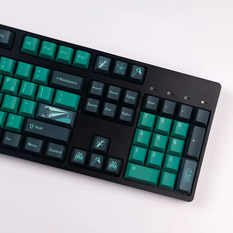 GMK Terror Keycaps PBT Perfil Cherry 140 Piezas - imagen 3